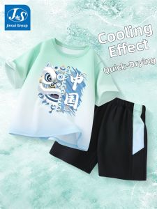 JS | Quick Dry Boys Summer Set Short Sleeve T-shirt & Shorts