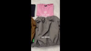 Setelan Rok Cargo Anak Perempuan Bahan Katun Buat Usia 1-10 Tahun Lengan Pendek