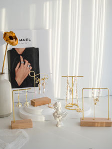 INS Jewelry Display Stand Ornament Necklace Earrings Rack Jewelry Storage Display Ornaments Jewelry Shooting Props