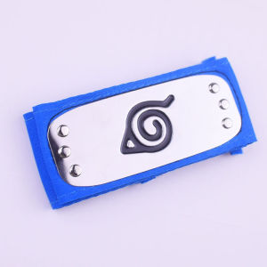 Bandai | Naruto Konoha Ninja Headband Cosplay Forehead Protector Adjustable Headwear for Anime Fans Halloween Party 
