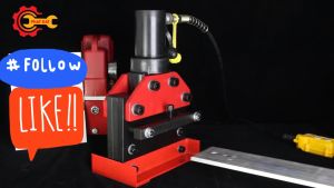 (Trả góp 0%) Máy Cắt Thanh Cái Thủy Lực CWC200 - Cắt Bản Rộng 200mm - Bảo Hành 6 Tháng