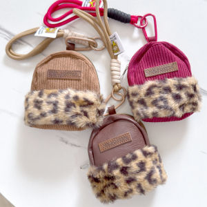 Leather Mini Square Wallet for Boys And Girls Card Holder Lanyard Coin Storage Pouch Phone Case Cover New Arrival