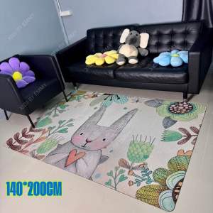 TOP พรมขนาดใหญ่ การออกแบบกันลื่น Size:140*200Cm มีสินค้าเพียงพอ