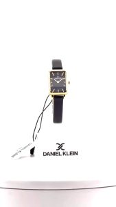 (2 Years Warranty) Daniel Klein Premium Women Analog Watch DK.1.13776 D.Brown Genuine Leather Strap