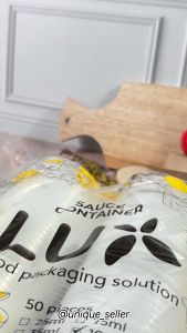 Thinwall Cup 100 ml LUX: Tempat Bumbu & Saos Berkualitas Tinggi