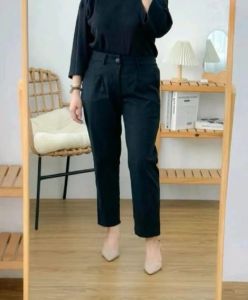 Celana Chino wanita celana katun slimfit wanita chinos panas wanita bahan tebal Stretch kain katun premium bahan melar celana wanita kerja kantor celana pensil baggy panas formal modern bahan super premium elegan celana segala acara kasual