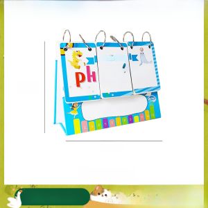 English Natural Phonics Desk Calendar Flashcards Childrens Cognitive Cards Classroom Teaching Aids Early Education Toys
