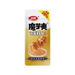 卫龙-内地版魔芋爽-香辣味/麻辣味/酸辣味/麻酱味/爆辣味 WEILONG DELICIOUS-Local China Konjac-Spicy/Mala/Sour & Spicy Flavor/Sesame Sauce/Very Spicy