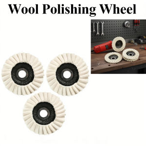 115/125mm Wool Polishing Wheel Angle Grinder Grinding Buffing Disc For Wheel Fine Finishing Multi Surfaces Polishing Treatment