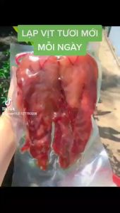 1 KG LẠP VỊT LOẠI 1 [ Hàng Chuẩn Ngon]  Được Làm Từ Đùi Vịt Tươi Ngon- Hương Vị Tươi Ngon.