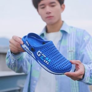 LHFriday พร้อมจัดส่งทั่วไทย รุ่นนี้งานเข้าใหม่ล่าสุดเลย รองเท้าหัวโตพร้อมสายรัดส้น งานยางคุณภาพดี มีรูระบายอากาศให้ ใส่ได้ทุกโอกาส ไม่อยากพลาดรีบมาตำจ้า