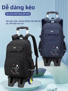 DDOO | Waterproof High Capacity Detachable Climbs Stairs Student Backpack Wheeled