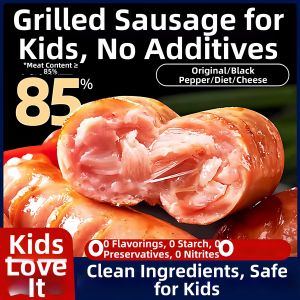 LIANGQINBAODOU | Pure Meat Pepper and Crispy Cartilage Hot Dog Sausage