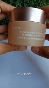 Wardah Plump & Firm Recombinant Collagen + 2% Argireline Peptide Gel Moisturizer 30g Pelembab Wajah