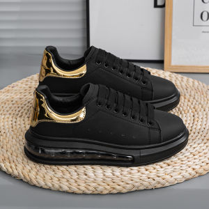 Cushion Insole Ming McQueen White Shoes Womens K-style All-Match Super Hot Shoes Platform Thin Couple New Breathable Sneaker