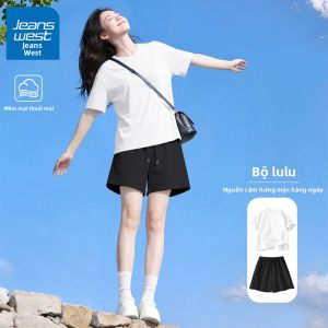 Jeanswest | Bộ Áo Thun và Quần Short Nữ Mới Phổ Biến