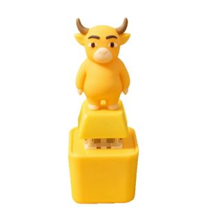AM NIU LAI Talking Animal Keychain with Voice LED Light Cute Cartoon Stress Relief Bag Charm for Kids MA