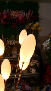 Lampu Standing Telur Artificial Egg 9 Head Tulip Led Stand Lamp Dekorasi Hiasan Event Wedding Pelaminan Home Decor Dan Hias Cafe Hotel Import Premium artifisial Murah