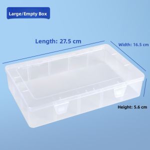 JIELI | Large Adjustable Storage Box with 15 Dividers