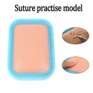 Silicone Surgical Suture Pad Fake Skin Suture Wound Surgery Practice Module