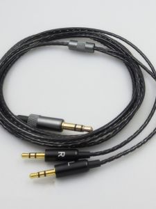 Headset Audio Cable Replacement Line 3.5 to 2.5 One in Two out HD V8 V10 V12 X3 Wires for Digital Accessories Home Cinema