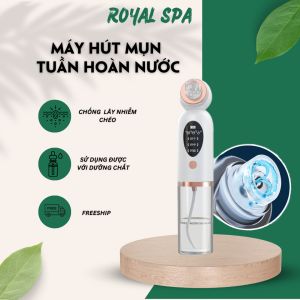 Máy hút mụn và bã nhờn công nghệ nước 2 khoang chứa nước hạn chế tối đa nhiễm khuẩn cho da mặt