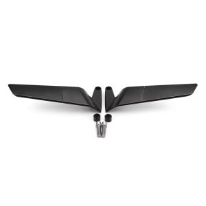 New Motorcycle Black Rearview Mirror Aluminum Rear View Mirrors For Kawasaki Z900 Z 900 Z900 Z650 Z 650 Z650 2021 2022 2023