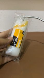 Kuas Roll Cat Kapal 4 Inch Gagang Panjang WILMER Paint Roller Kualitas TERBAIK