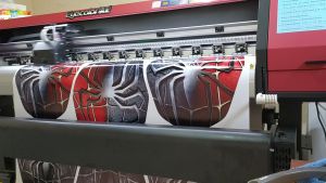 Stiker Visor Windshield WS Tameng Honda PCX 150/160 SPIDERMAN