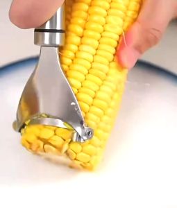 304 Stainless Steel Corn Thresher Stripper Peeler Kitchen Tool Corn Cutter Peeler Stripper Kerne