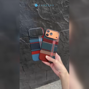 CASELAB  PIXEL TARTAN LUXO MAGNETIC CASE COMPATIBLE FOR IP 17 PROMAX 17 PRO 17 AIR 17 16 PROMAX 16 PRO 16 16 E 15 PROMAX 15 PRO 15 14 PROMAX 14 PRO 14 13 PROMAX 13 PRO 13 12 PROMAX 12 PRO 12 11 HARDCASE CASING FULL PROTECTION PIXEL BRITISH