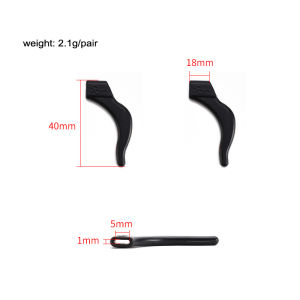5-30 Pairs Large Size Quality Silicone Glasses Eyeglasses Anti Slip Ear Hook Temple Tip Holder Eyewear Sport Accessories AH004