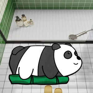 Water Absorbent Non-slip Cartoon-shaped Soft Diatomaceous Earth Bath Mat