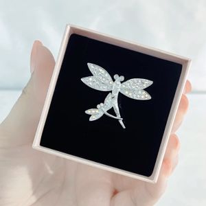 SO SEOUL Leilani Double Dragonfly Brooch