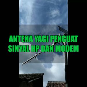 Antena Yagi Modem Mifi Router HP 4G - FAHM TECH (HGY-15M)