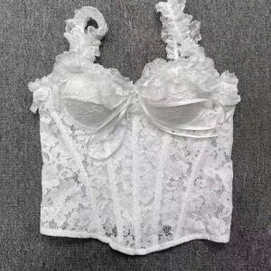 GUZILIAN | Elegant Waist-Defining Lace-Trimmed French Style Short Dress Set