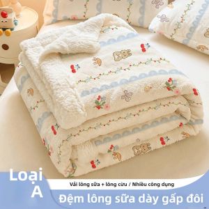 YANYANGTIAN | Chăn Lông Cừu Mùa Đông Dày