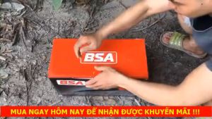 Máy thổi lá siêu mạnh dùng pin BSA 21V - 6 cấp độ điều chỉnh - HÀNG CHÍNH HÃNG - BẢO HÀNH TOÀN QUỐC