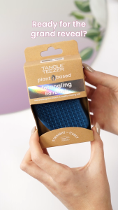 Lược Tangle Teezer The Original Plant-based chất liệu 85% từ hạt thầu dầu thân thiện môi trường