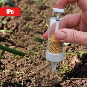 1pc Handheld Seed Dispenser Mini Manual Seeder Tool for Garden Planting Flower Pot & Garden Bed Essential Gardening Supplies