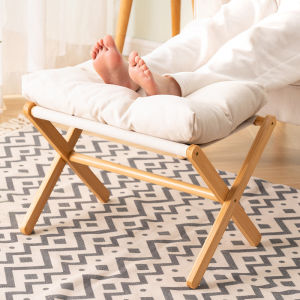 Folding Real Wood Bench