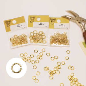 Golden Silver Open Ring C Ring Connection DIY Handmade Necklace Bracelet Accessories Titanium Steel Fashion Jewelry Parts