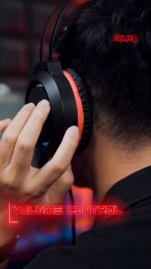 GAMEN GH110 Gaming RGB Wired Headphone Noise Reduction No Latency - Garansi Resmi 1 Tahun
