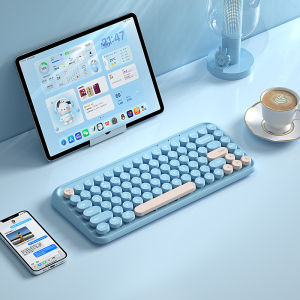 B.O.W | Wireless Keyboard and Mouse Set for Typing on Smartphones Tablets and Laptops