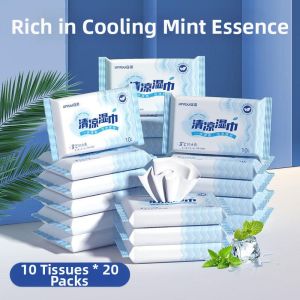Cooling And Refreshing Wipes