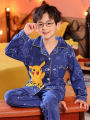 Bộ Đồ Ngủ Cotton Dài Tay Mỏng Cho Bé Trai Mùa Xuân Thu Spider-Man Quần Áo Mặc Nhà Trẻ Em Quần Áo Trẻ Em Mùa Thu. 