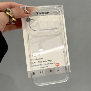 Luxury Colorful Clear Glossy Soft Edge Hard Back Phone Case For iPhone 17 16 15 14 13 12 11 Pro Max Transparent Shockproof Cover