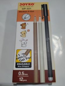 Erasable /Ball Pen Pulpen Pena Joyko GP-321 Shokyo 3 Gel 05 mm