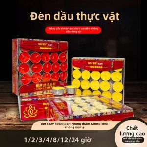 TNBROTHERS | Natural Pure Butter Oil Religious Offering Candle 100 Pieces