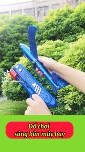 Đồ Chơi Sung Phóng Máy Bay Lượn Mô Hình Trẻ Em